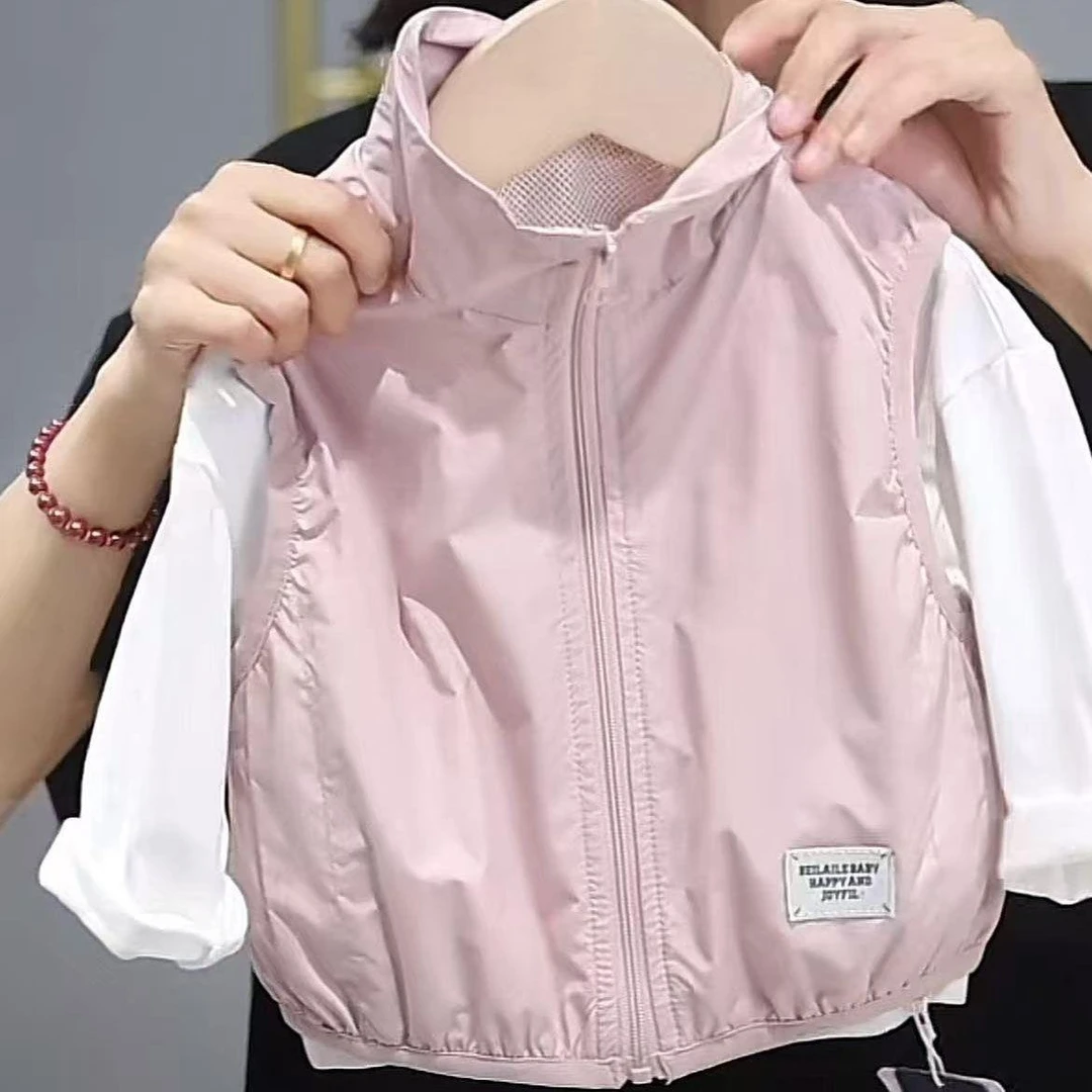2025新款外搭背心背心男童女童春季外穿宝宝洋派儿童坎肩上衣童装