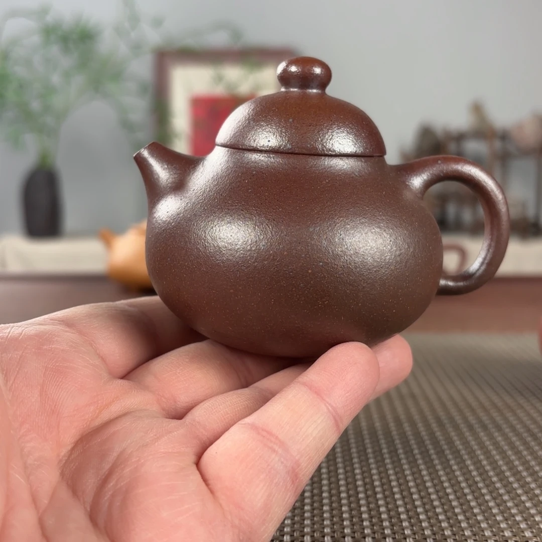 茶壶紫砂黄龙山原矿紫砂壶