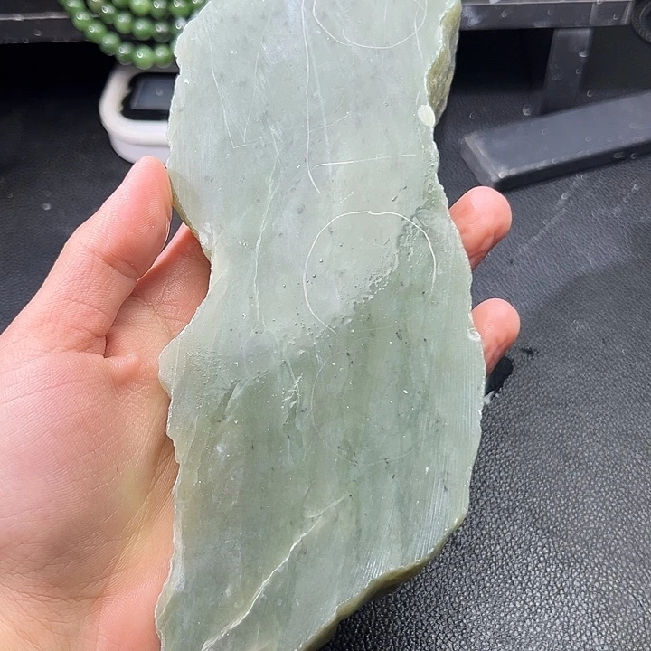 和田玉（糖玉）未镶嵌车挂
