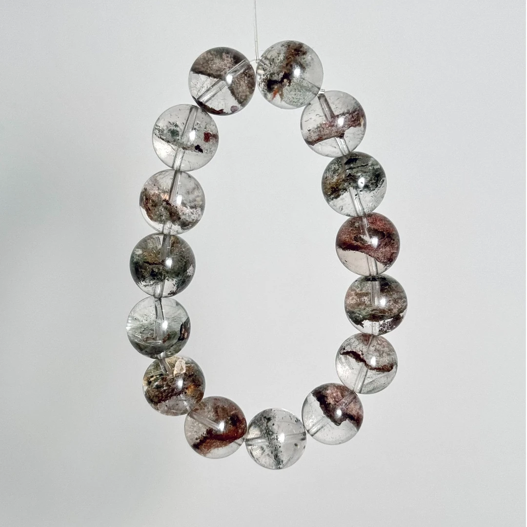 四季幽灵水晶手串14mm