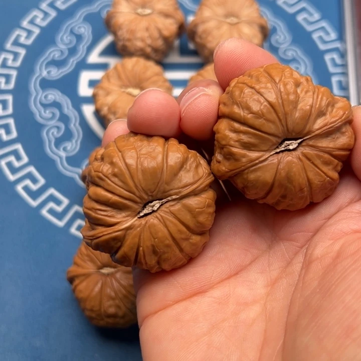 把件文玩核桃海****膜南瓜