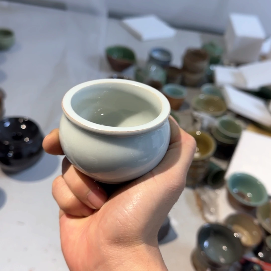小金茶器青瓷茶具