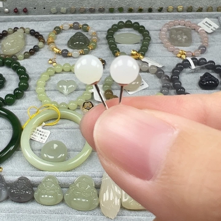和田玉未镶嵌珠宝半成品