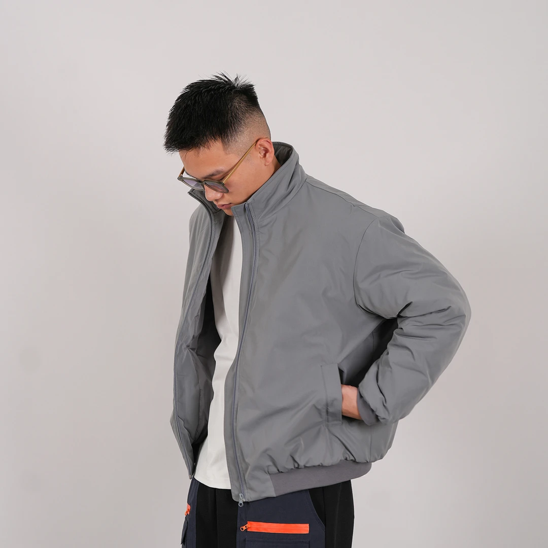 PROCANO25AW 基础短宽加厚棉服百搭立领秋冬保暖棉衣外套男女短款