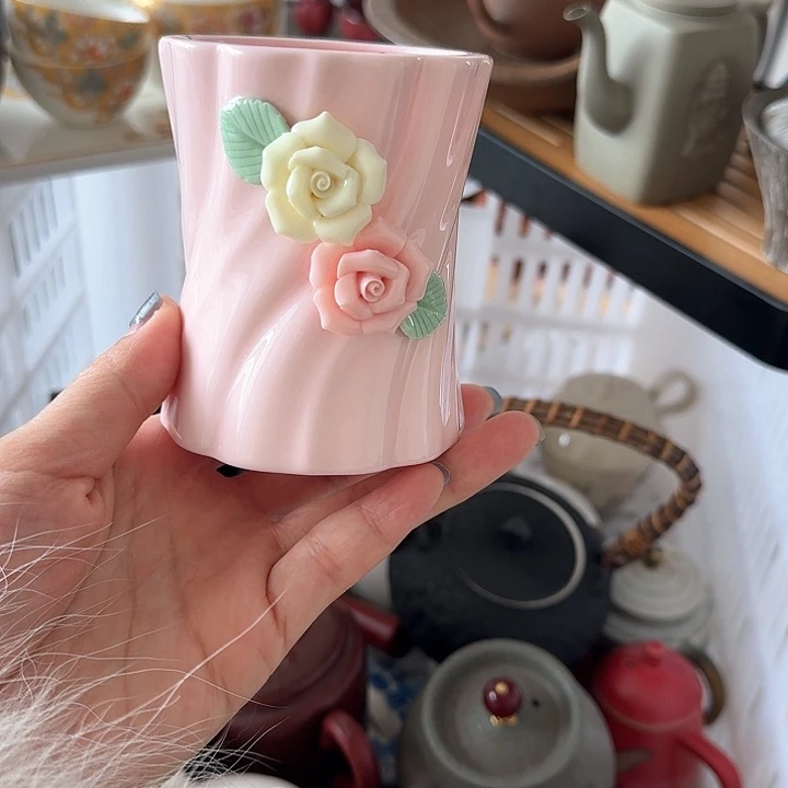 微瑕陶瓷茶具茶杯茶壶