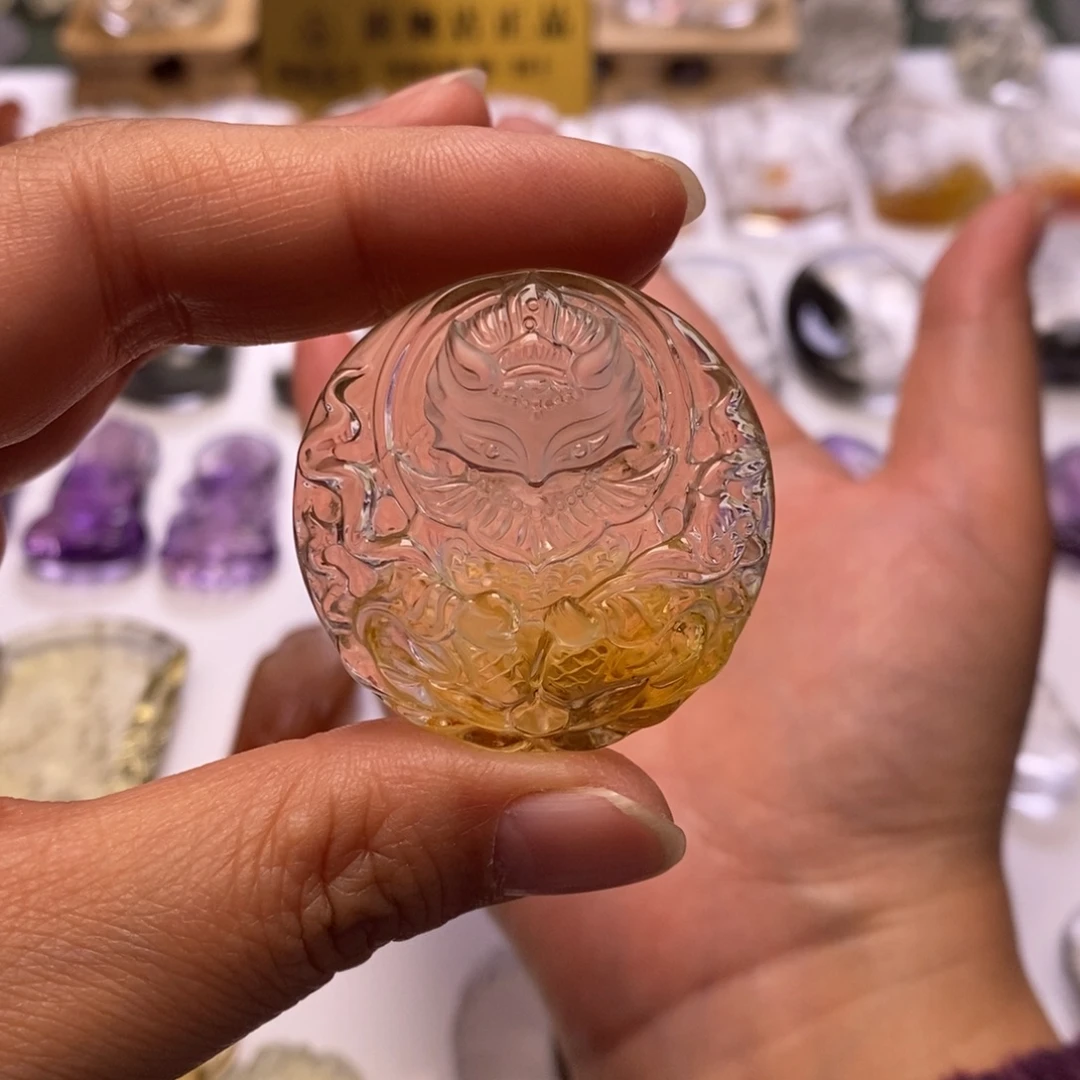 翩***蝶水晶未镶嵌颈饰定制