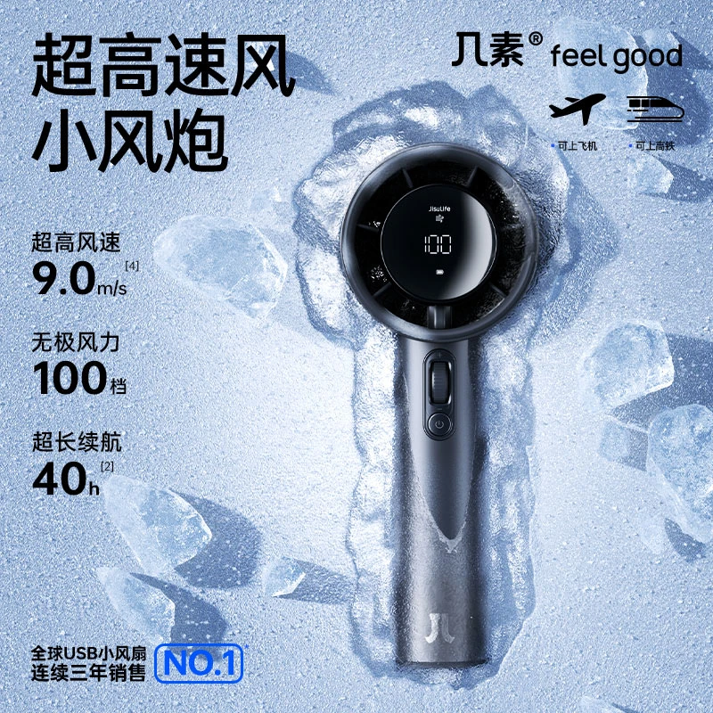 【明星同款2025新款Pro1S】几素高速节能小风扇轻音迷你桌面手持