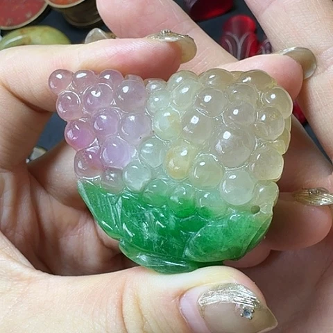 紫金钵盂菩提吊坠