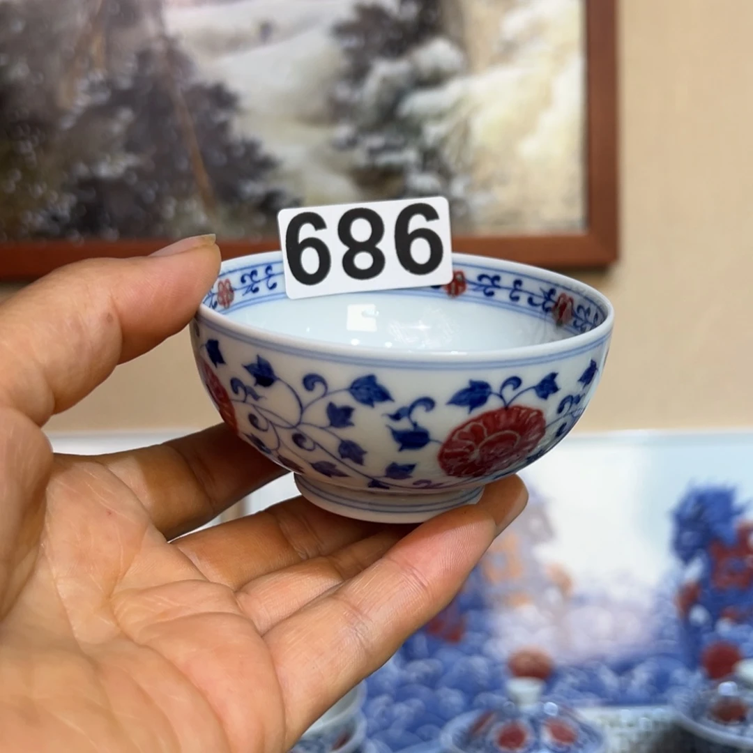现代瓷青花釉里红工艺
