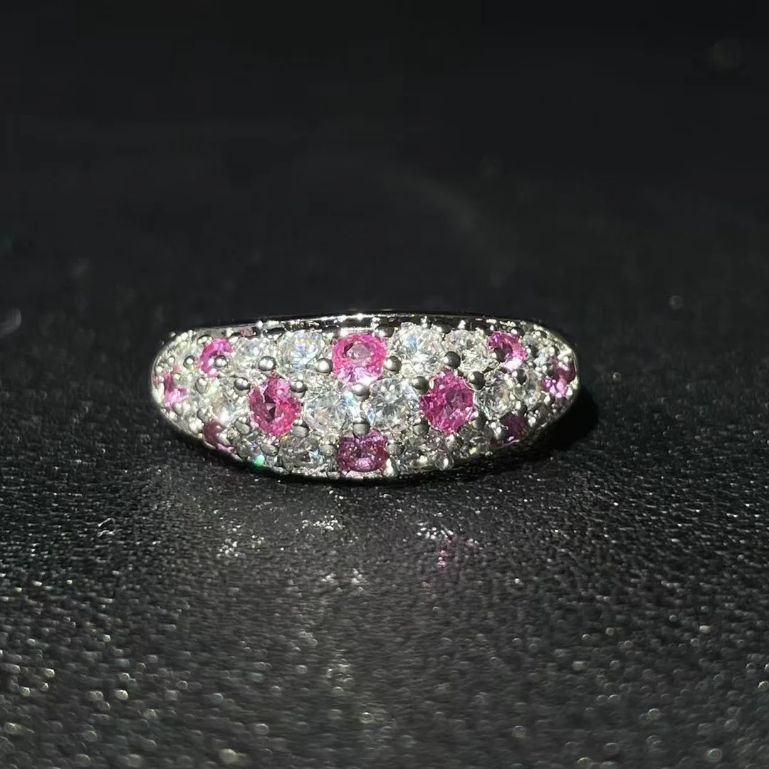 意大利-典藏轻奢-红宝石-高精切宝石戒指D-075