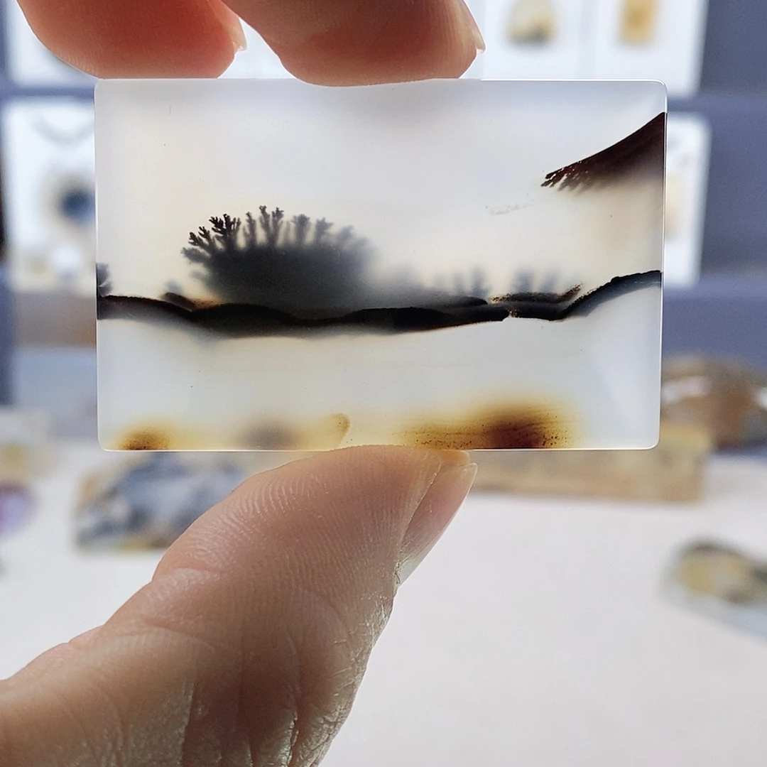 未镶嵌玛瑙/玉髓珠宝奇石