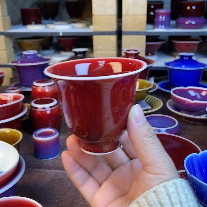 陶瓷景德镇名陶坊原矿郎红