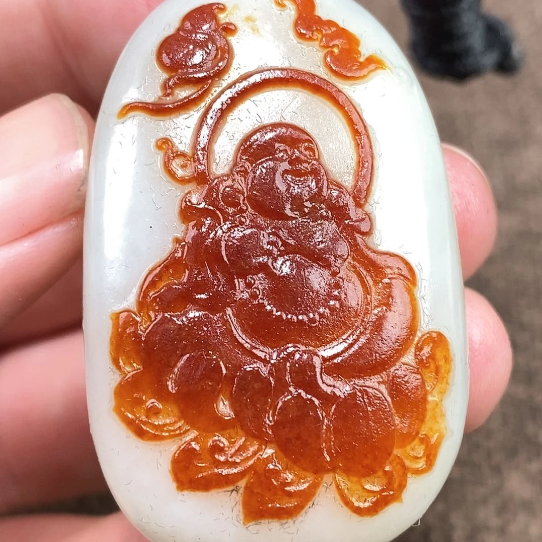 和田玉挂件未镶嵌