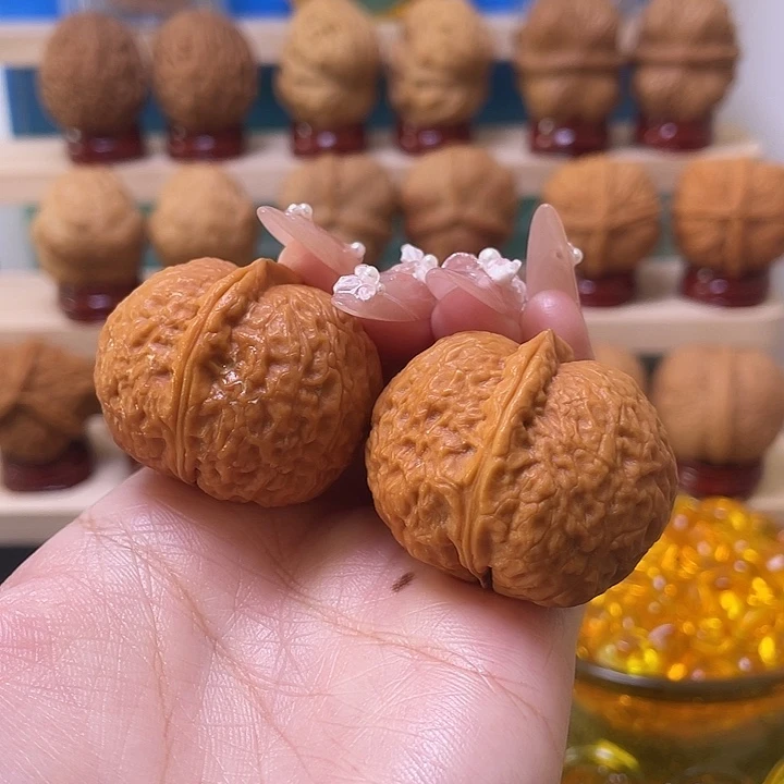 吊坠文玩核桃石奎3