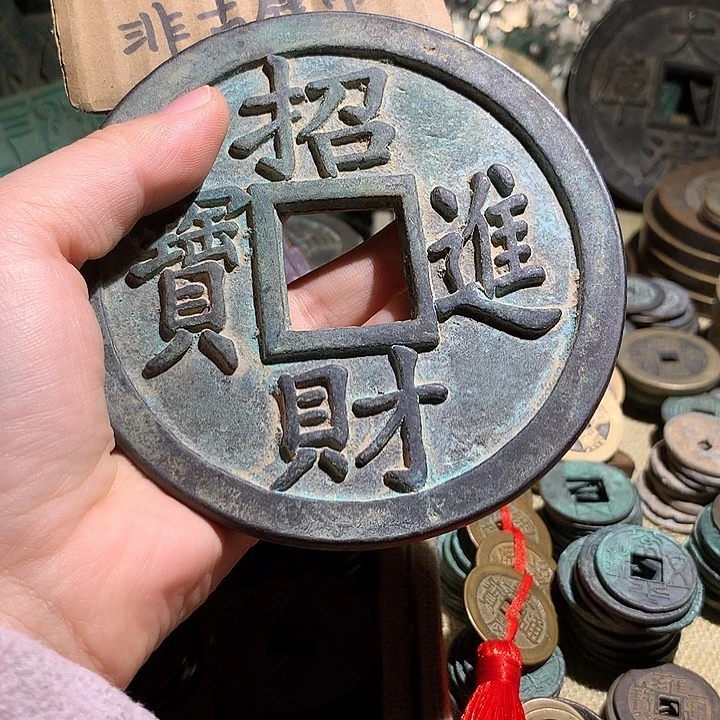 铜中****）现代工艺品老铜翻砂