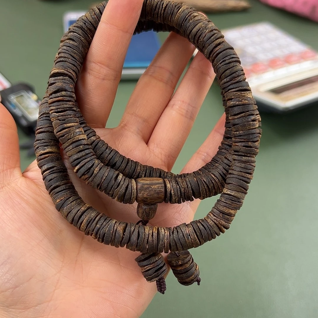 沉香手串虫漏沉水55克1.0多样性发一条