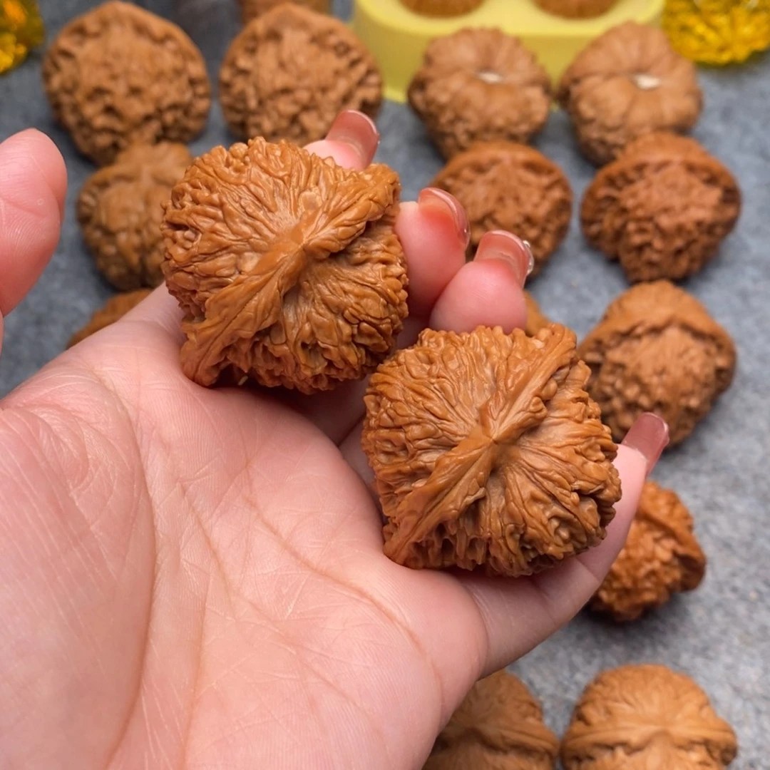 文玩核桃把件用****5精品天花板南疆石45+全品