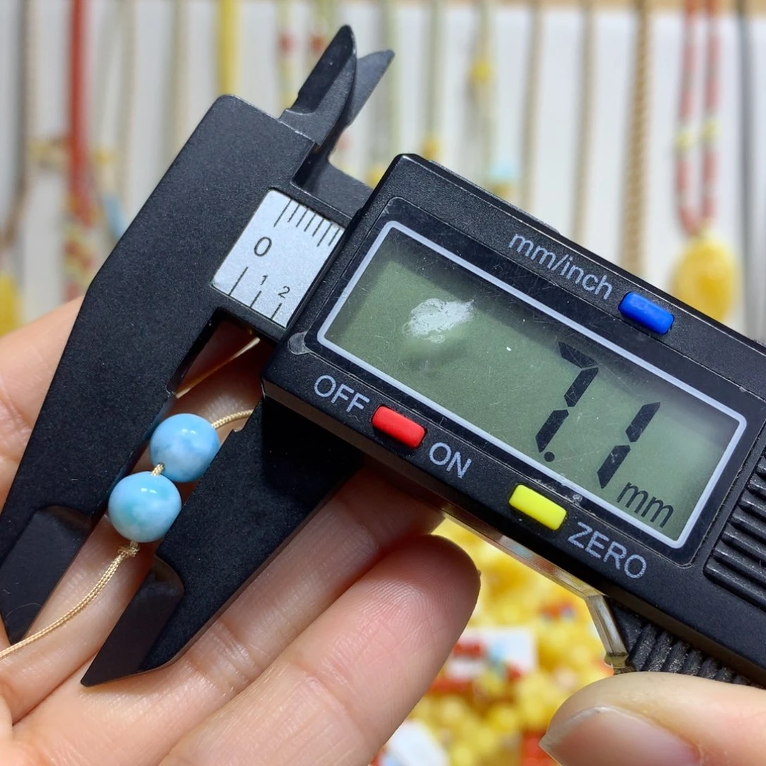 针钠钙石（海纹石）未镶嵌珠宝半成品配饰