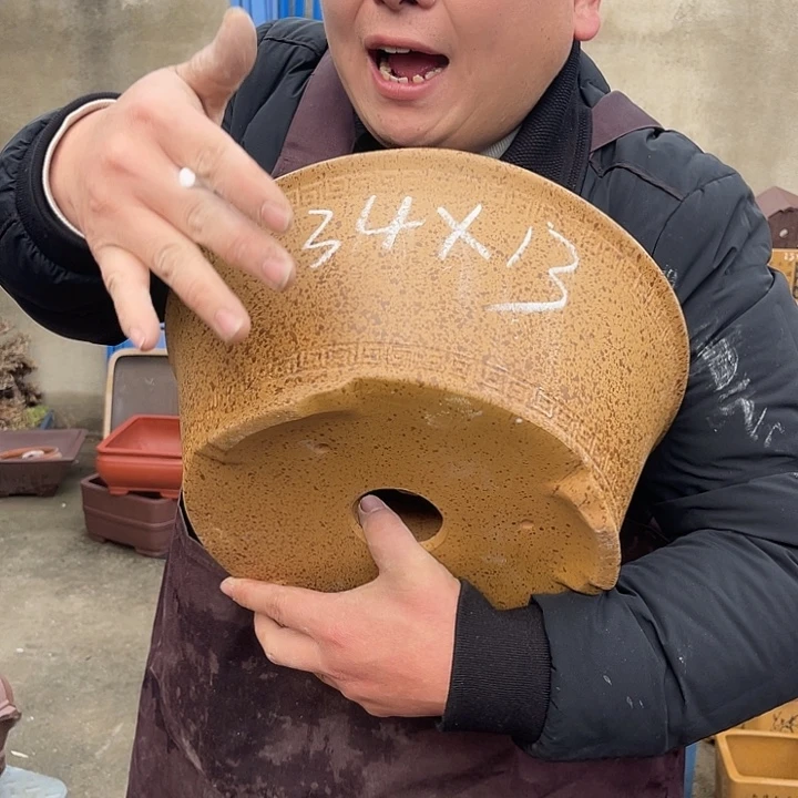 紫砂花盆紫砂等传统