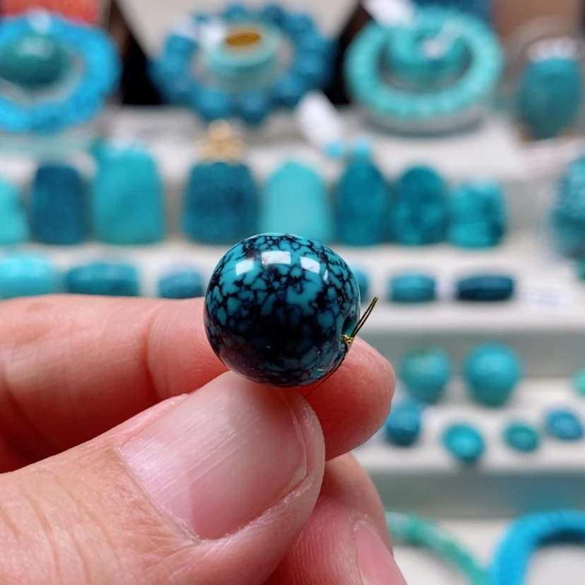 【闪购商品】绿松石绿松石未镶嵌厚****6