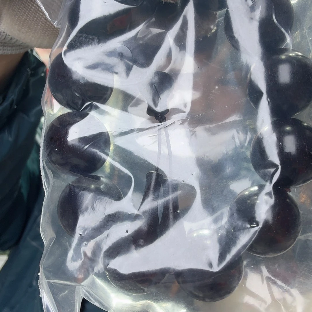 快***天东非黑黄檀（紫光檀）2.0手串带小葫芦