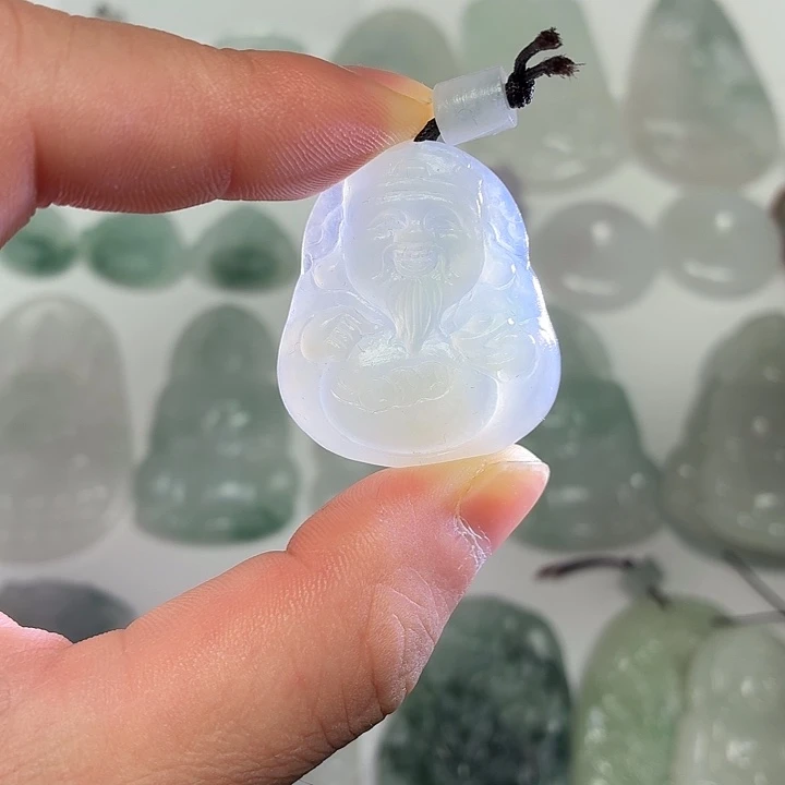 定制翡翠未镶嵌财神