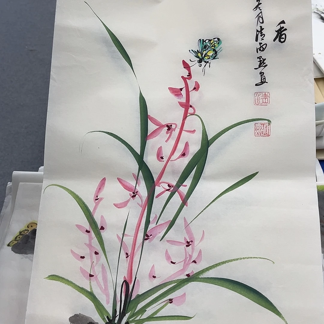 国画纯手绘作品欣赏