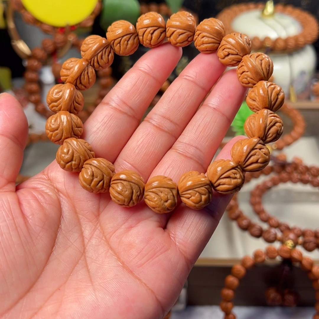 手串桃核盘龙爆肚15