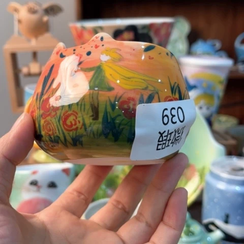 炉景德镇釉下手绘陶瓷