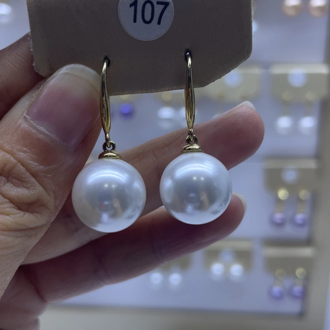 未镶嵌淡水珍珠耳饰