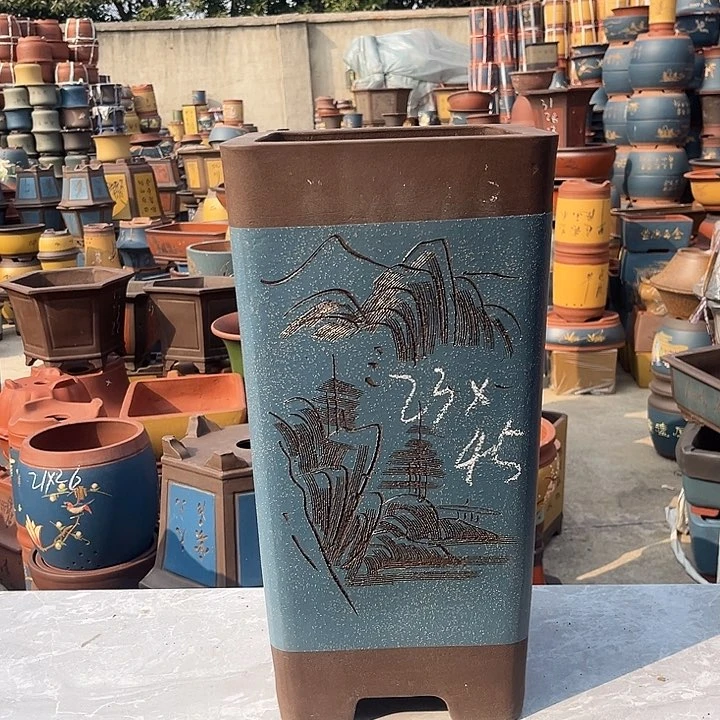 紫砂紫砂花盆是指利用