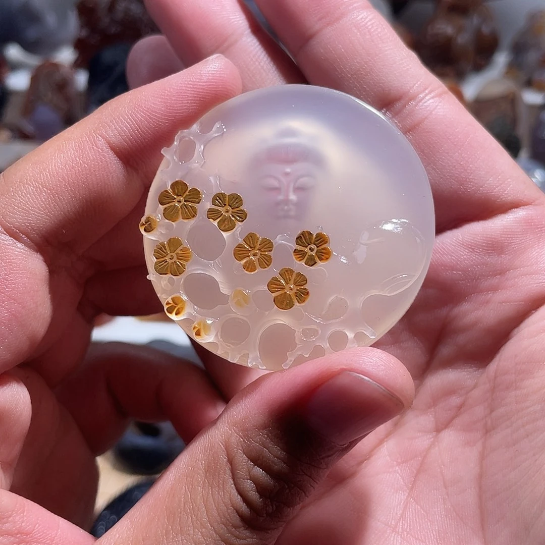 玛瑙/玉髓颈饰未镶嵌主*