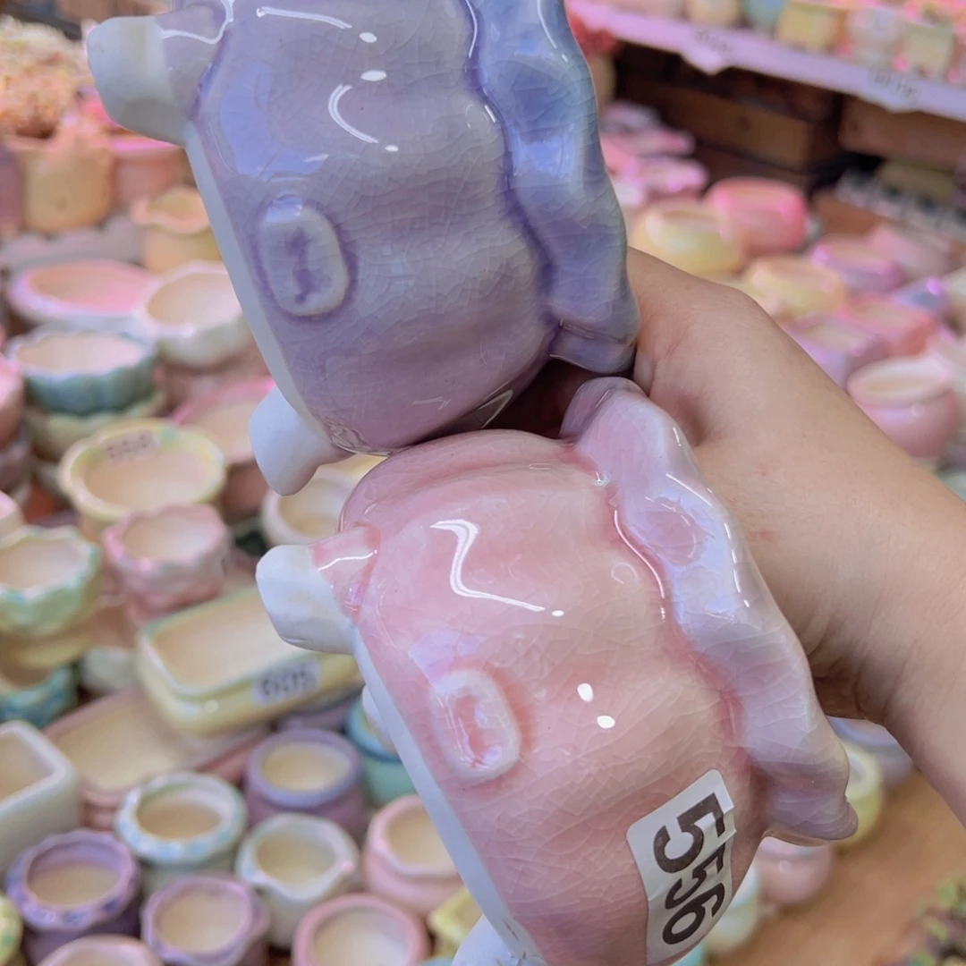 陶瓷花盆当场凑满12包邮