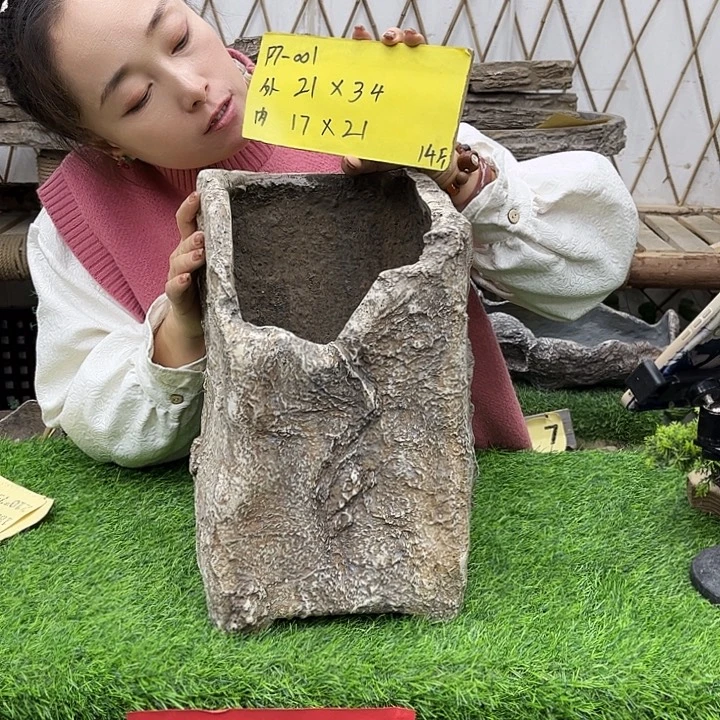 盆景异形花盆鱼缸p7-001