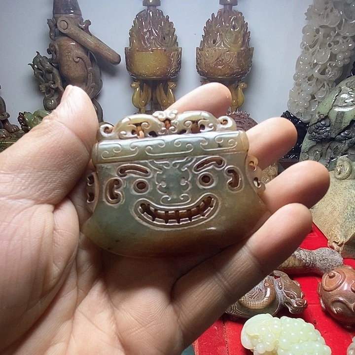 和田玉挂件未镶嵌