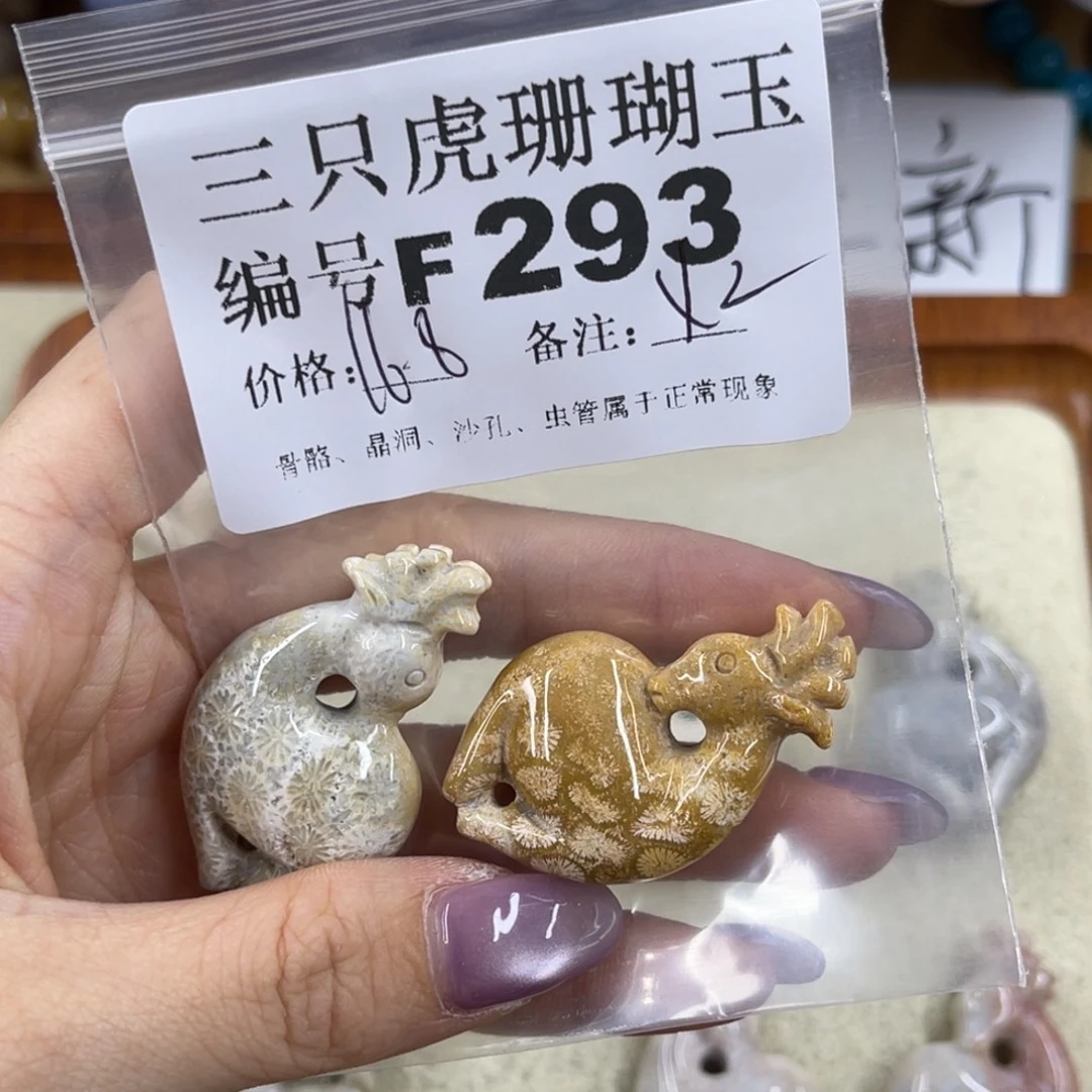 夏***8未镶嵌h硅化珊瑚（珊瑚玉）