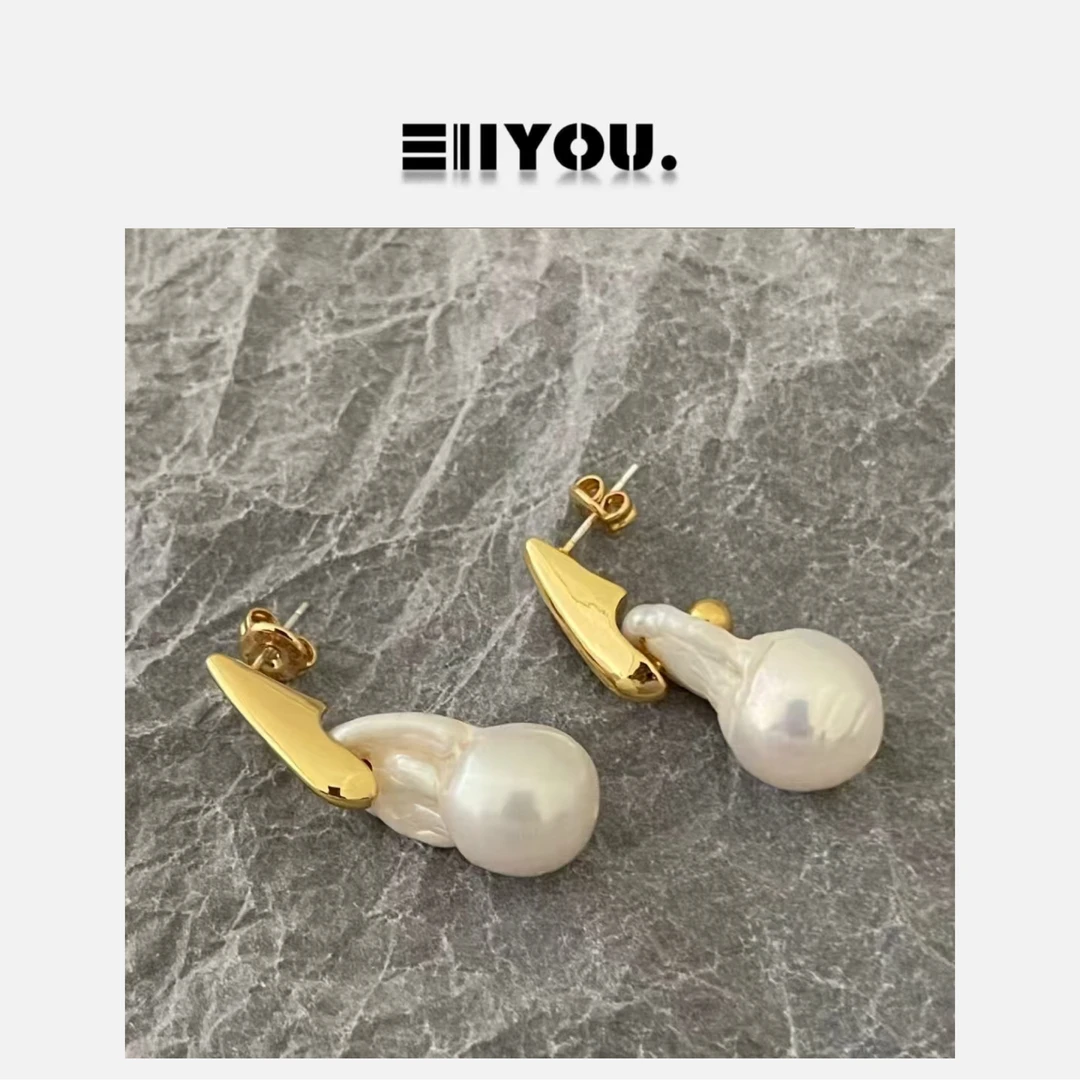 合金树脂耳饰 【ENYOU定制】配饰 巴洛克耳环