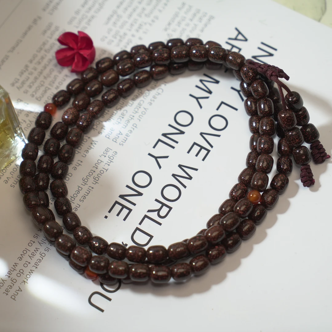 星月菩提（朱砂供）8+手串0510023