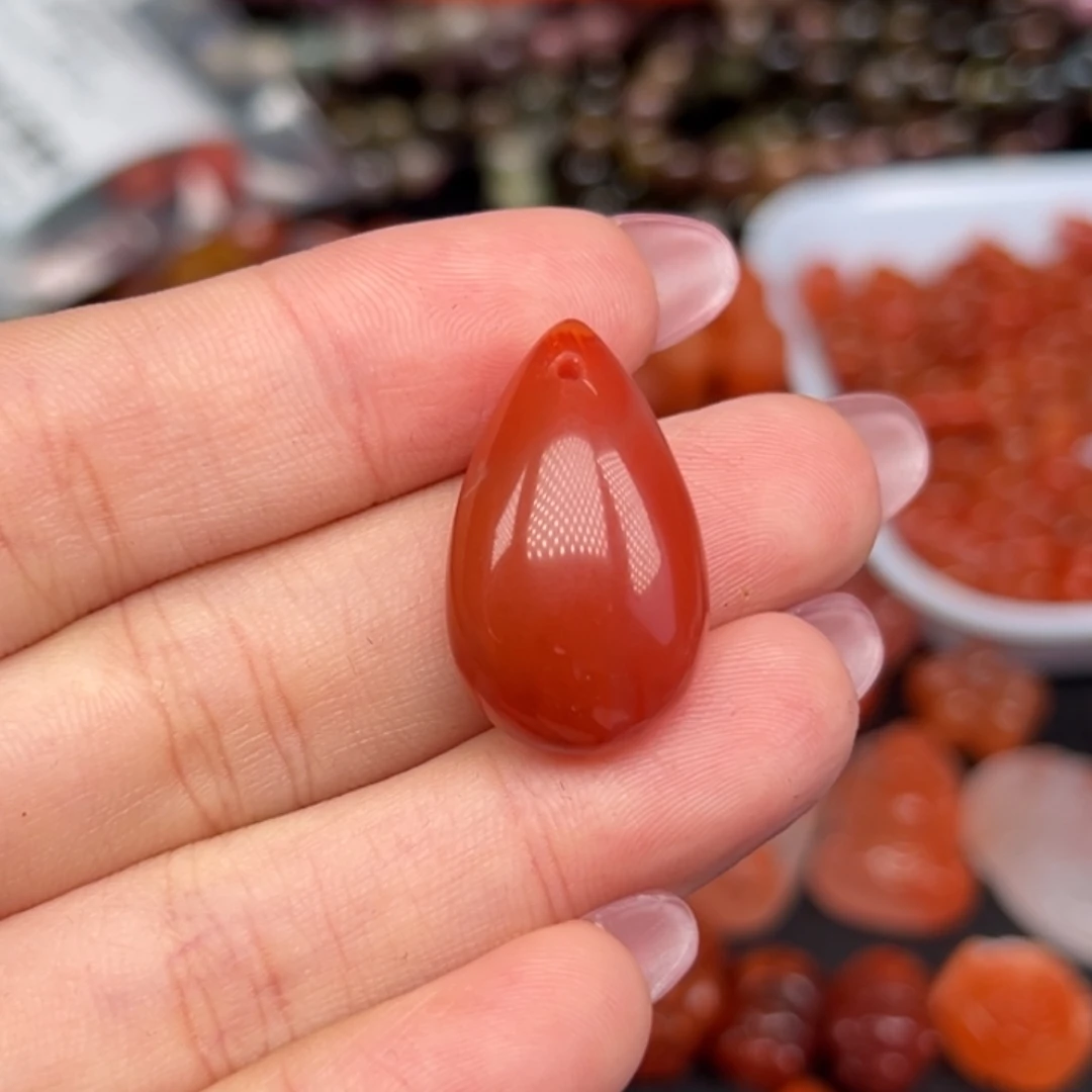 L***i南红玛瑙未镶嵌吊坠(不含链)