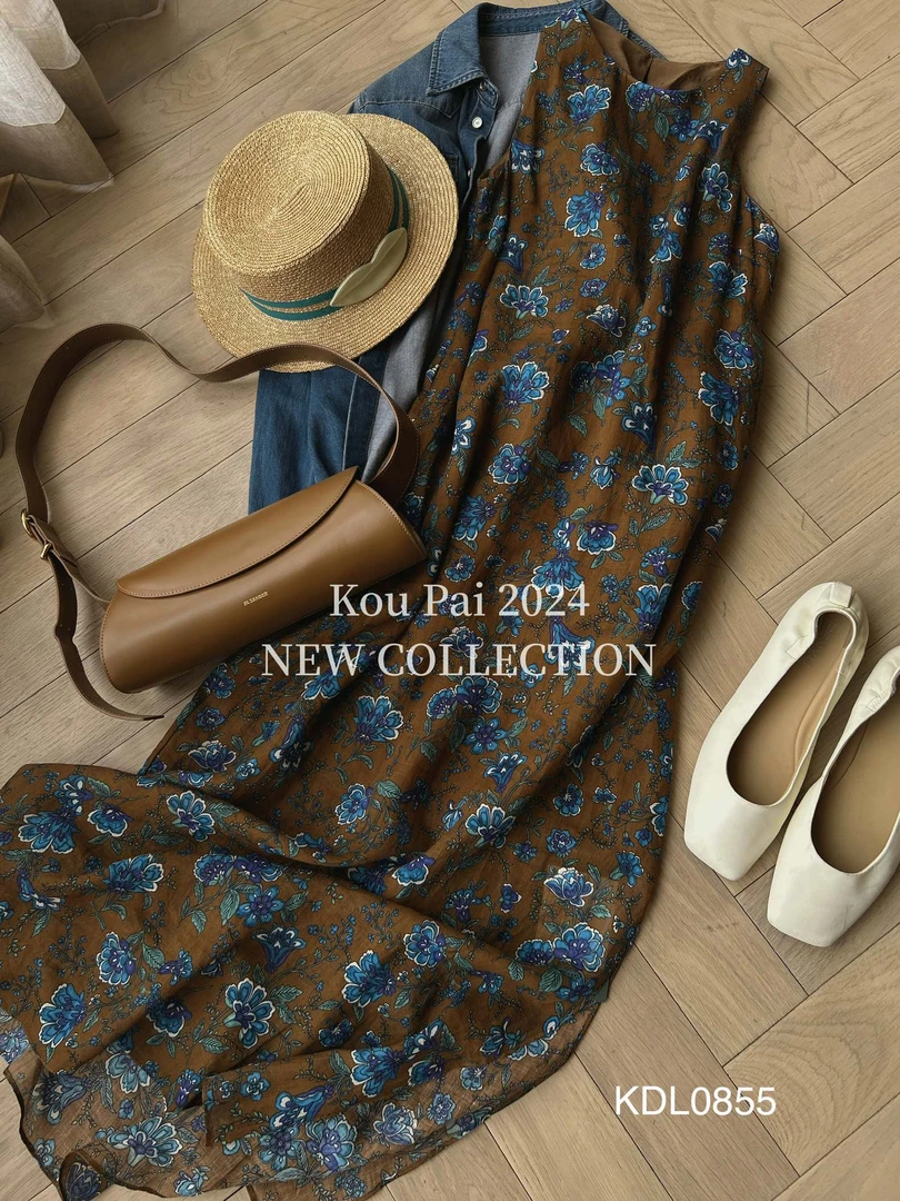 【南油工厂】康乃馨背心连衣裙-KDL0855