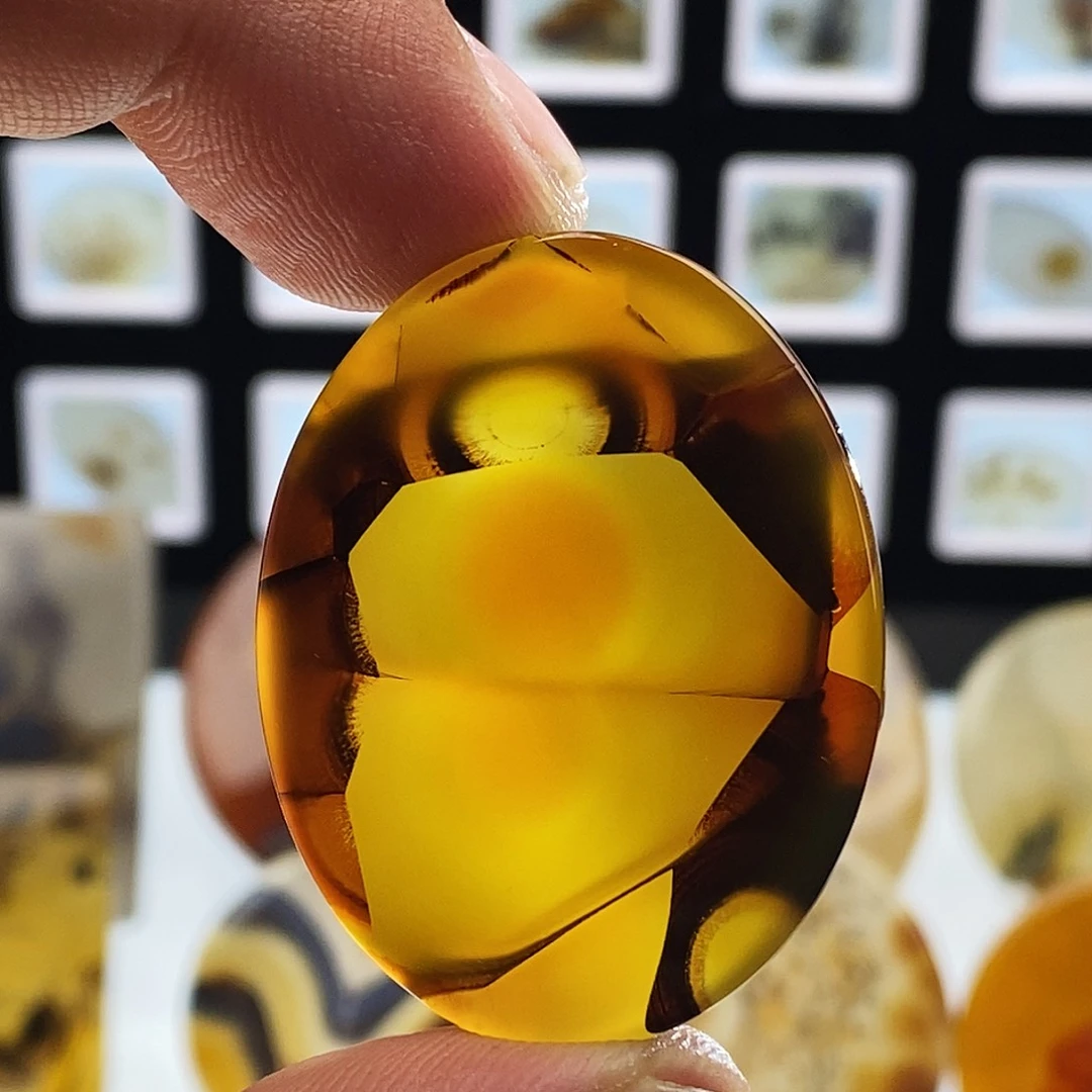 玛瑙/玉髓未镶嵌吊坠(不含链)36