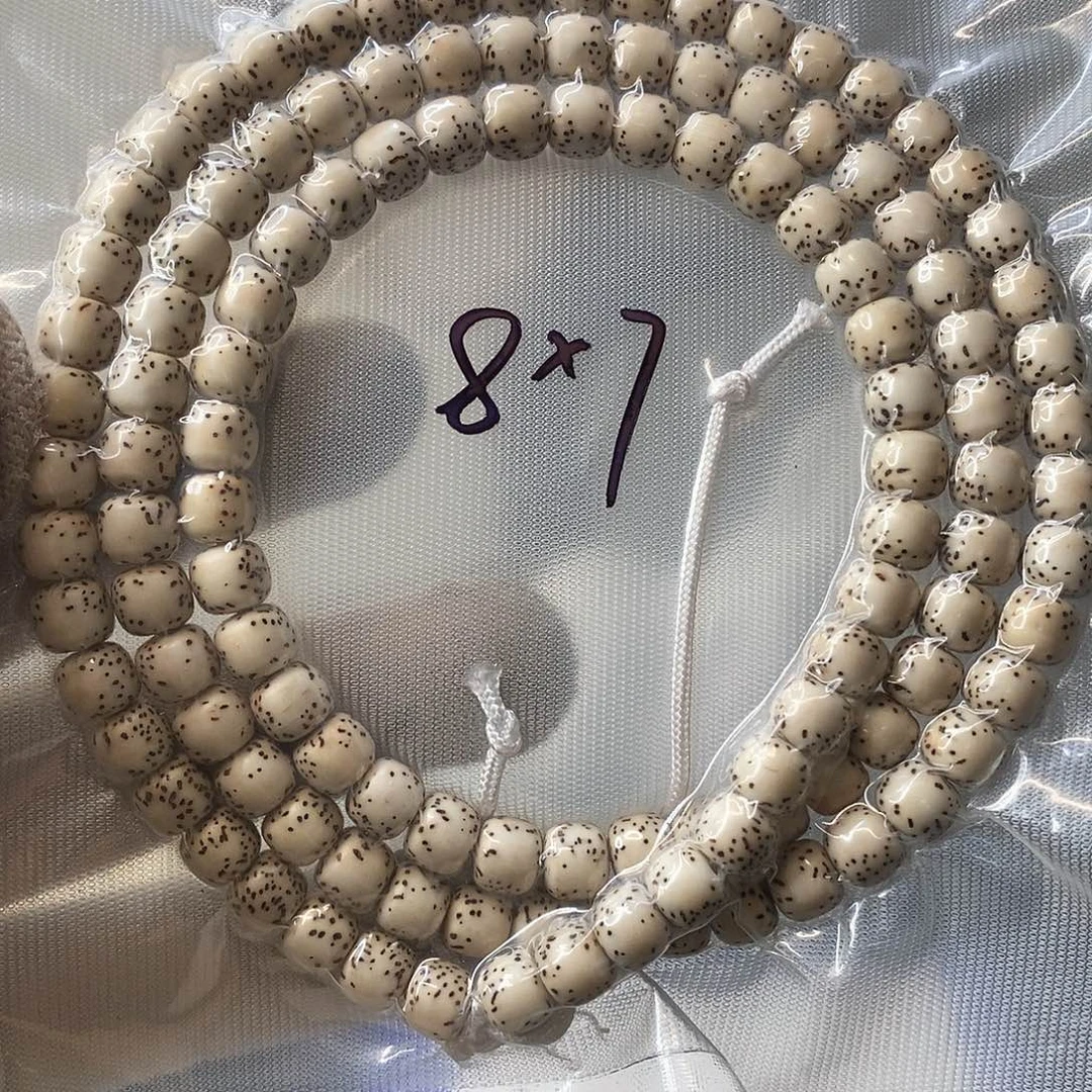 星月菩提吊坠A02原白河豚8*7长