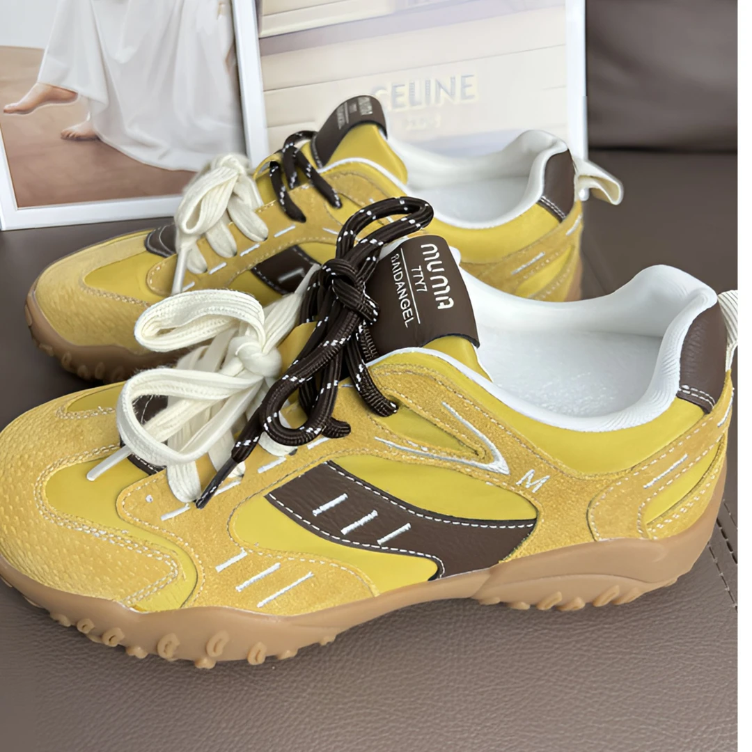 2025年新款芭蕾风时尚休闲运动鞋