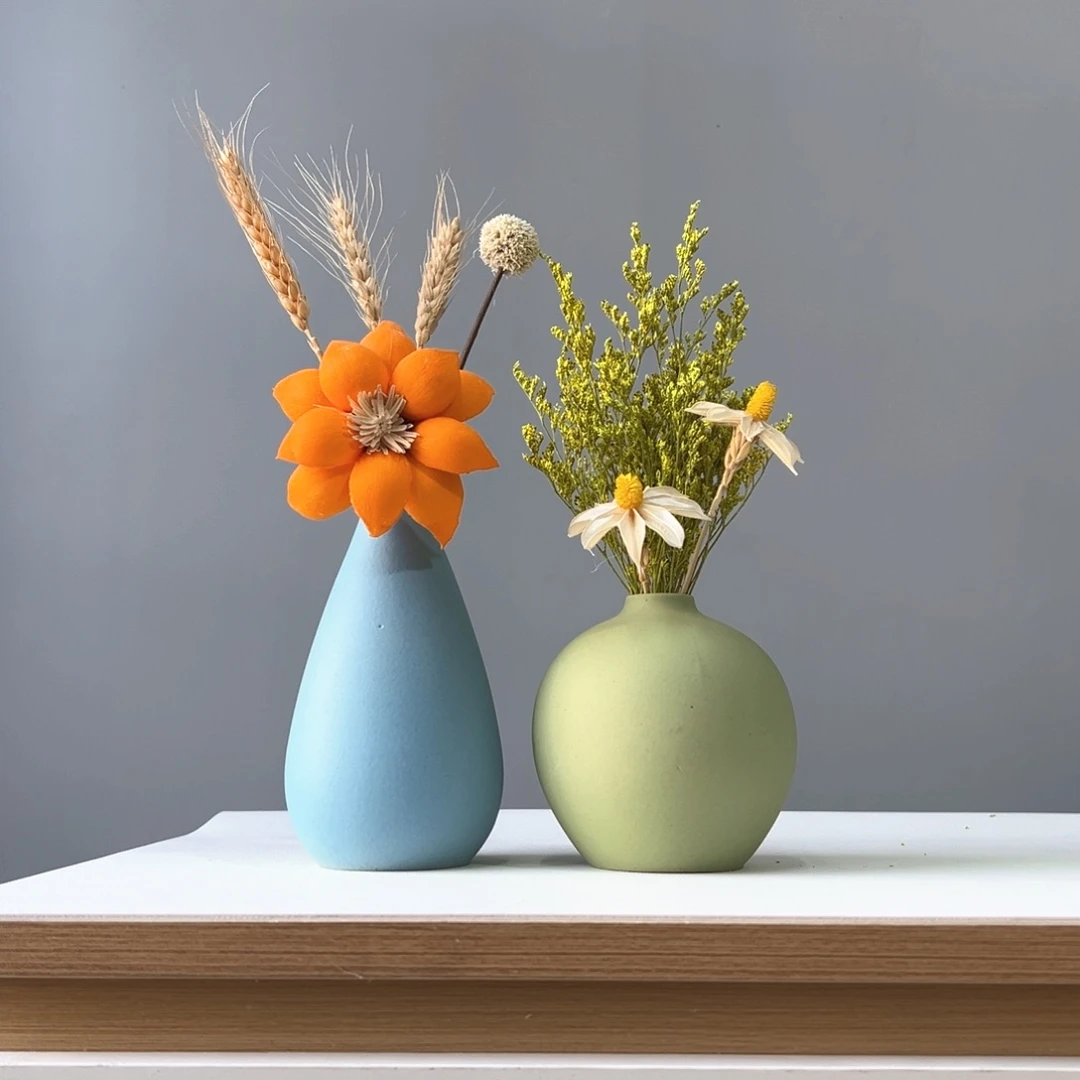 瓶花瓶带花高度20-30厘米左右