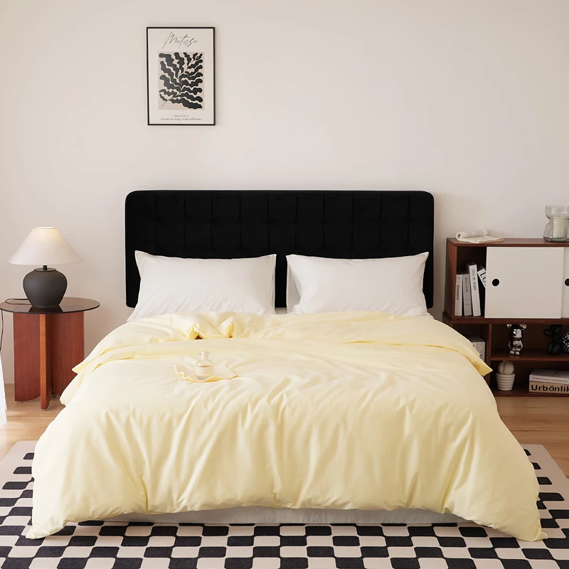 【单被套】全棉纯色100%棉斜纹单被套素色被套