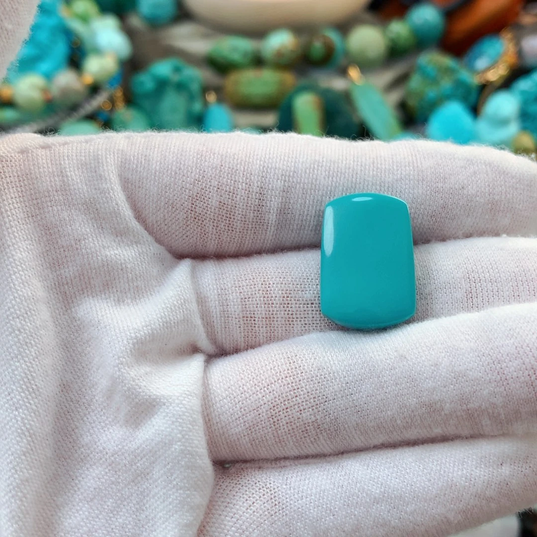 绿松石未镶嵌珠宝半成品