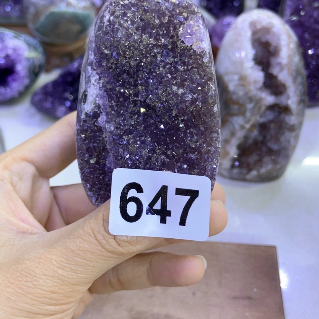 大型摆件（非配饰）紫晶未镶嵌