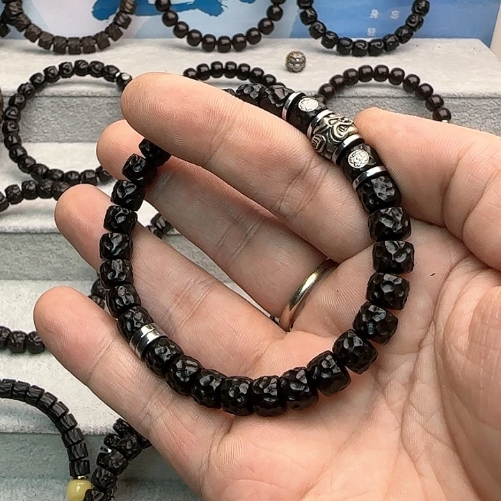 【闪购商品】手串椰蒂8无相吞金兽黑金