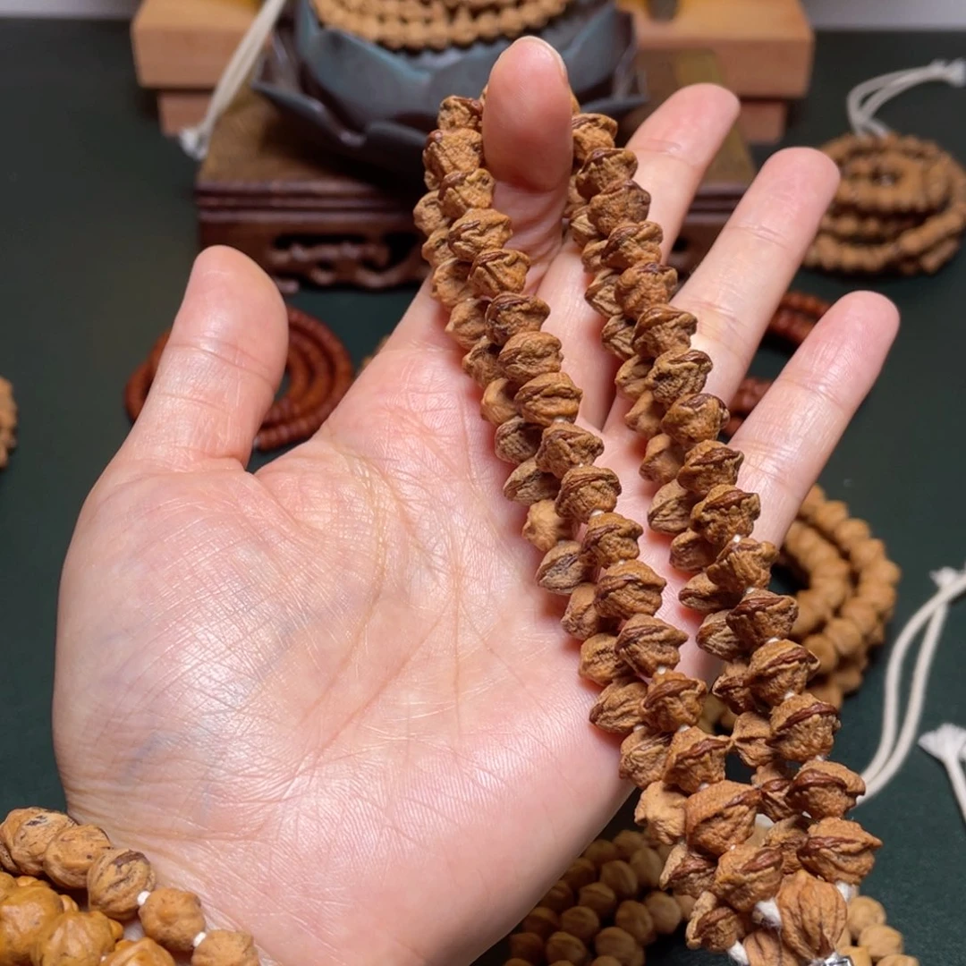 柏香籽/百香籽吊坠红牙蛤蟆手持