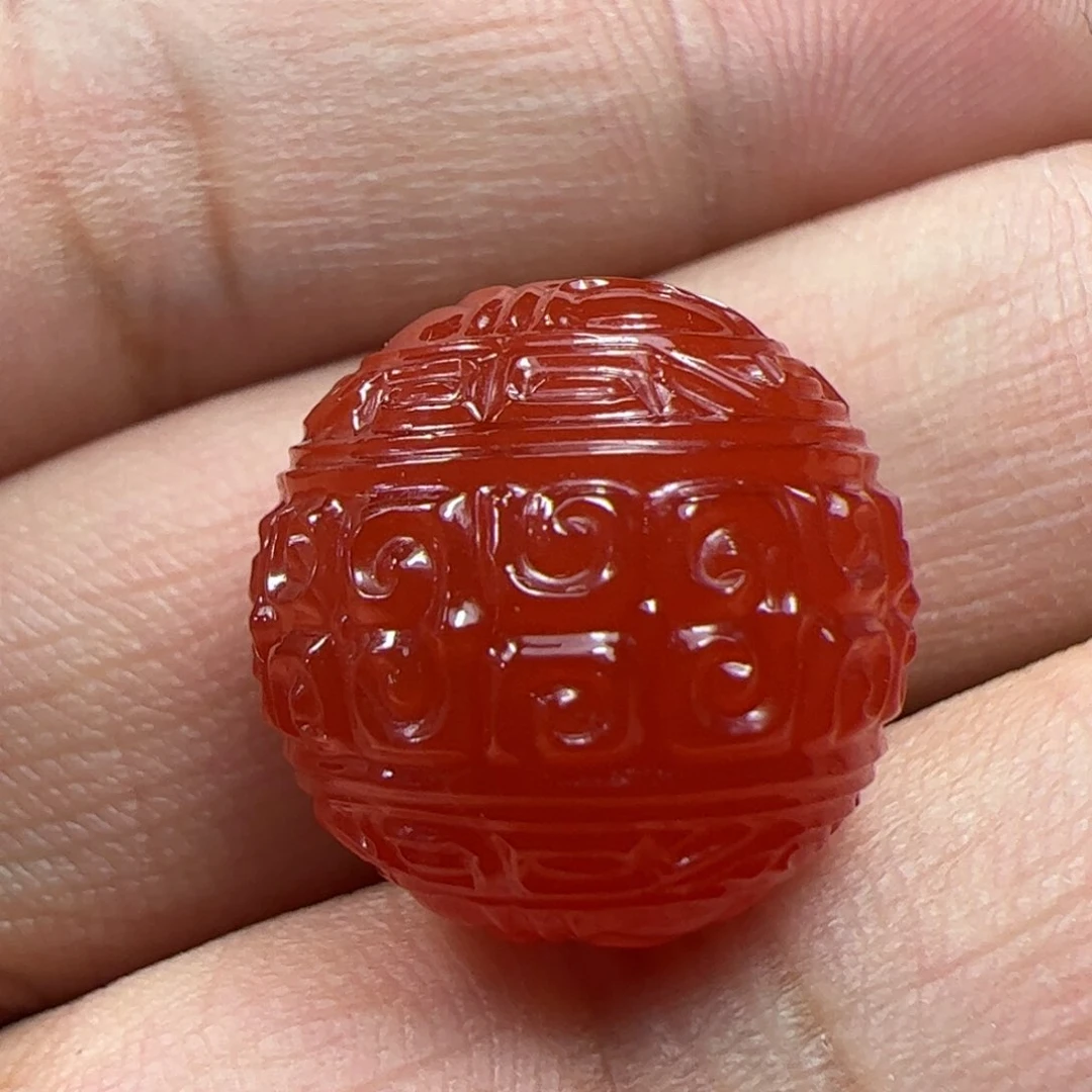 南红玛瑙珠子未镶嵌